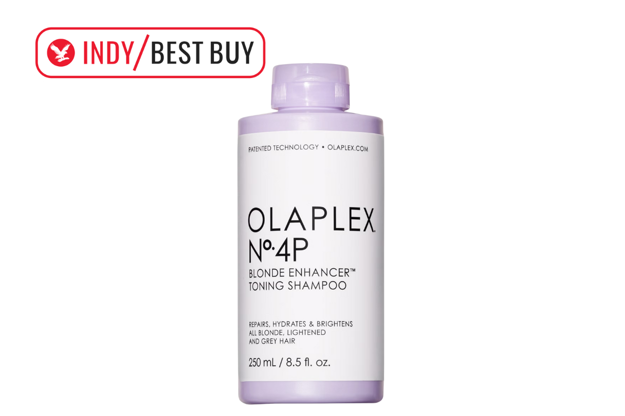 Olaplex No.4P purple blonde enhancer toning shampoo
