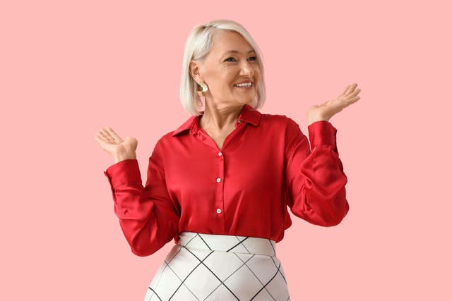 An expert explains how the colours that suit you can change with age (Alamy/PA)