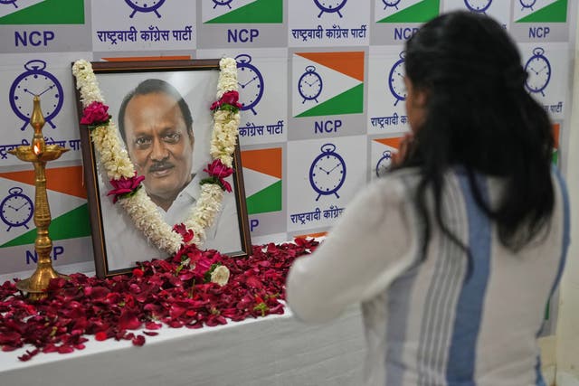 <p>Ajit Pawar, the deputy chief minister of Maharashtra, was killed along with four others after his plane crashed</p>