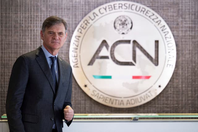 <p>Gianluca Galasso (pictured) has been assessing the threat of cyberattacks at the Winter Olympics</p>