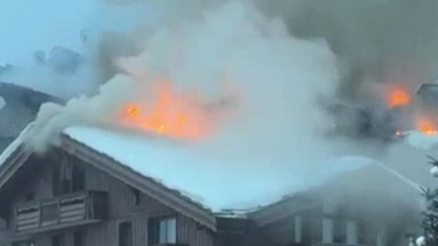 <p>Huge blaze rips through hotel at France’s Courchevel ski resort</p>