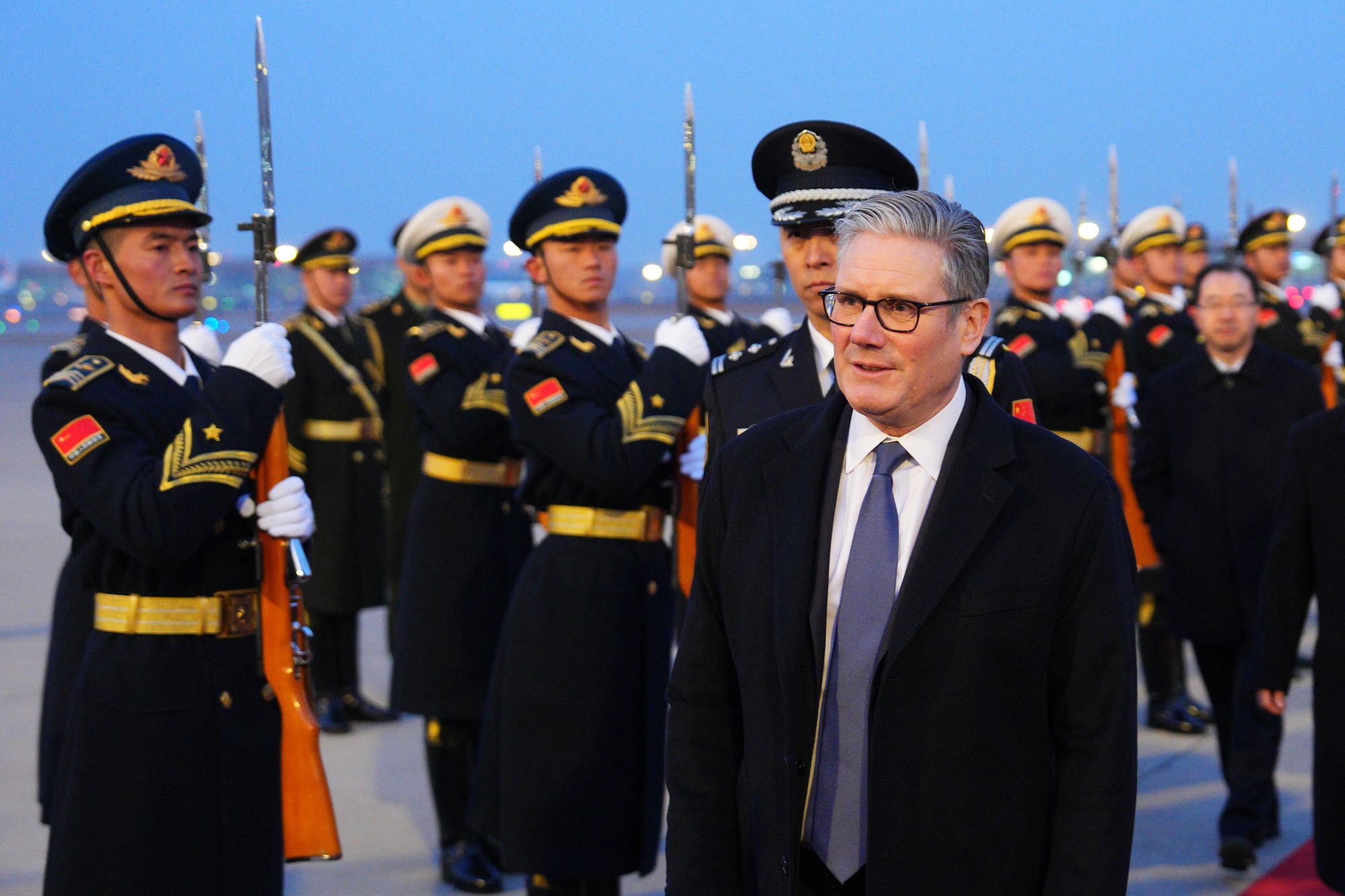 <p>UK Prime Minister Keir Starmer arrives on January 28, 2026 in Beijing, China.</p>