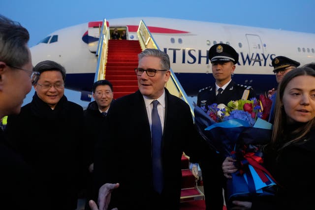 CHINA-REINO UNIDO