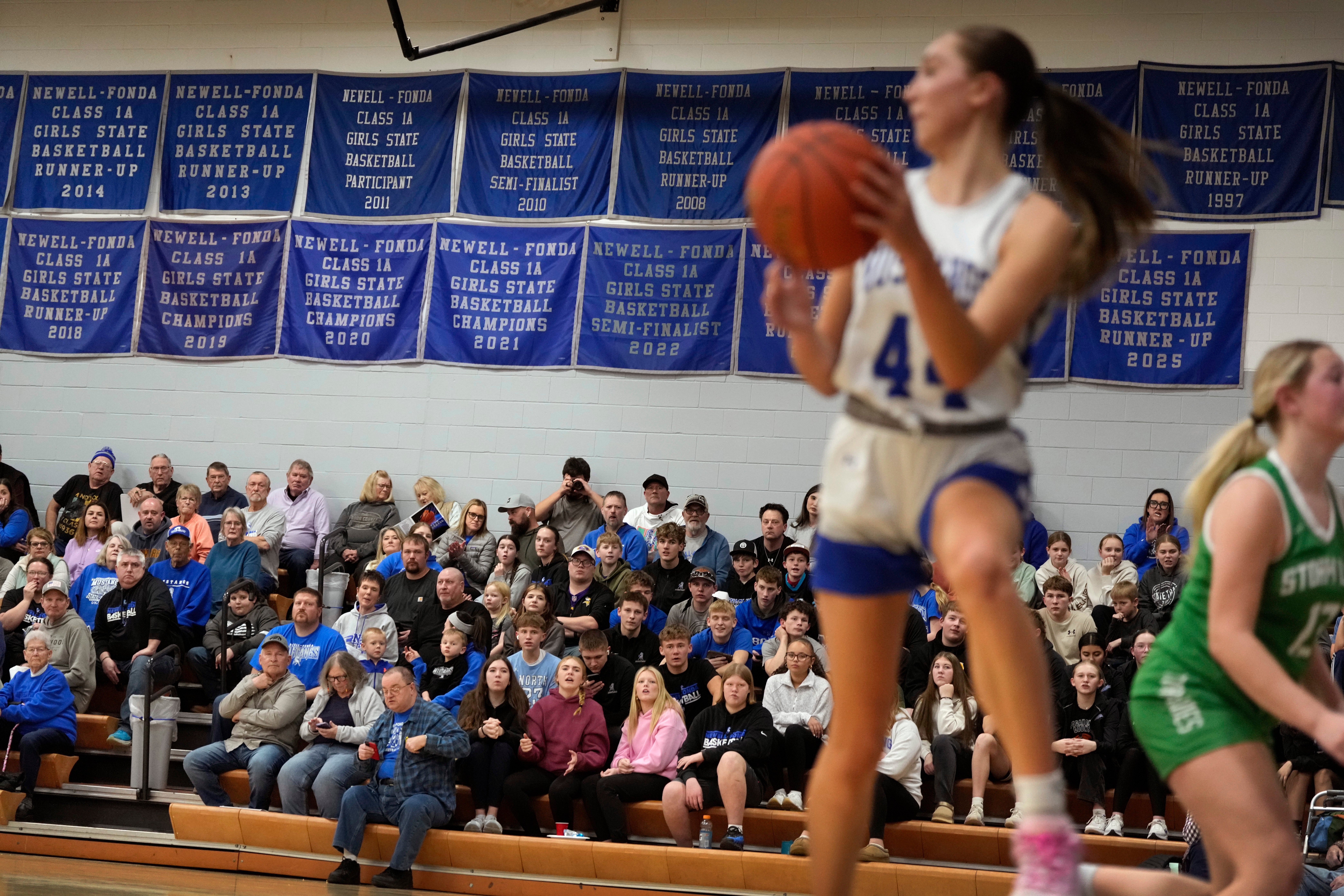 There has been a significant decline in girls playing basketball in high school