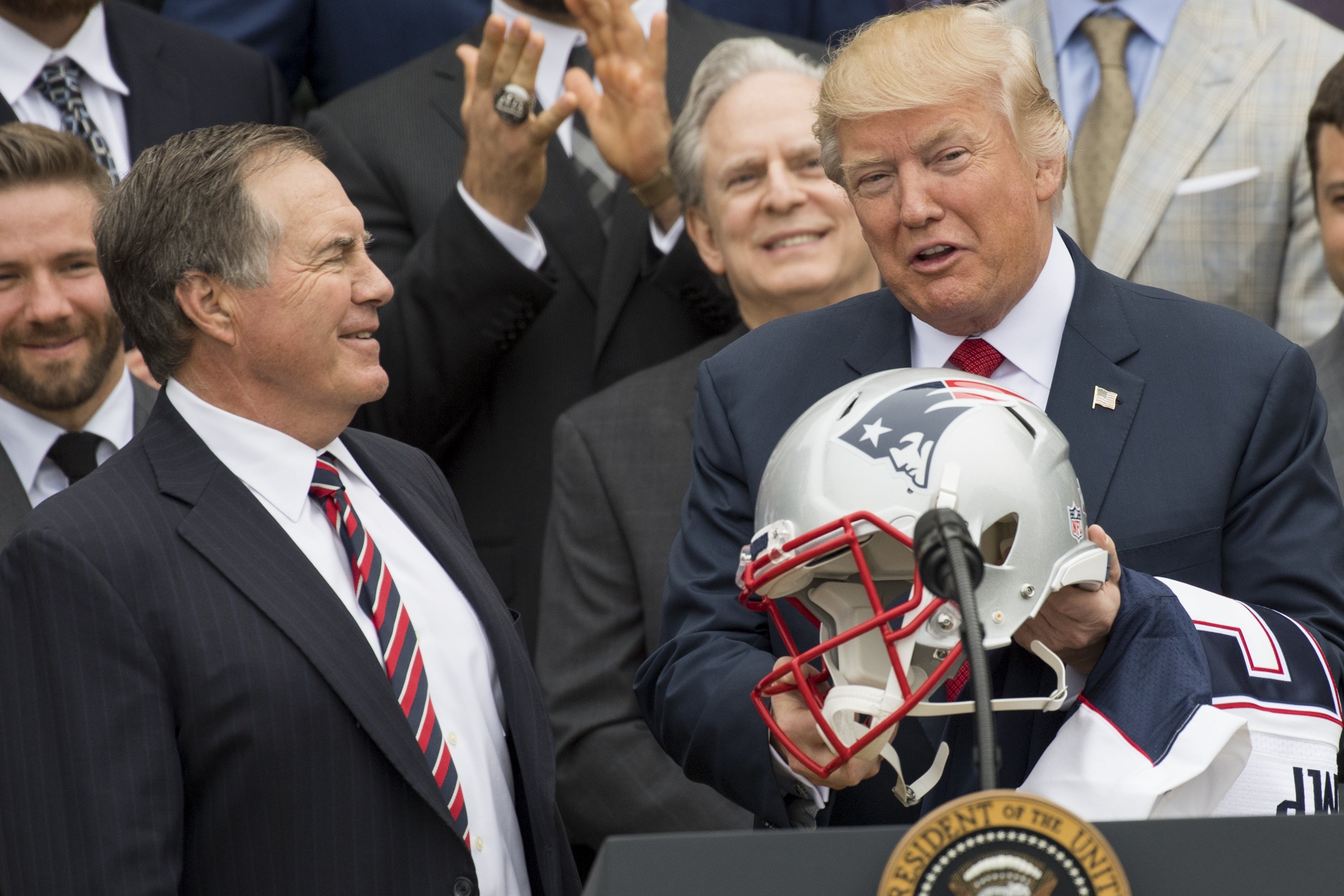 Trump joins rallying defence of Bill Belichick after Hall of Fame snub