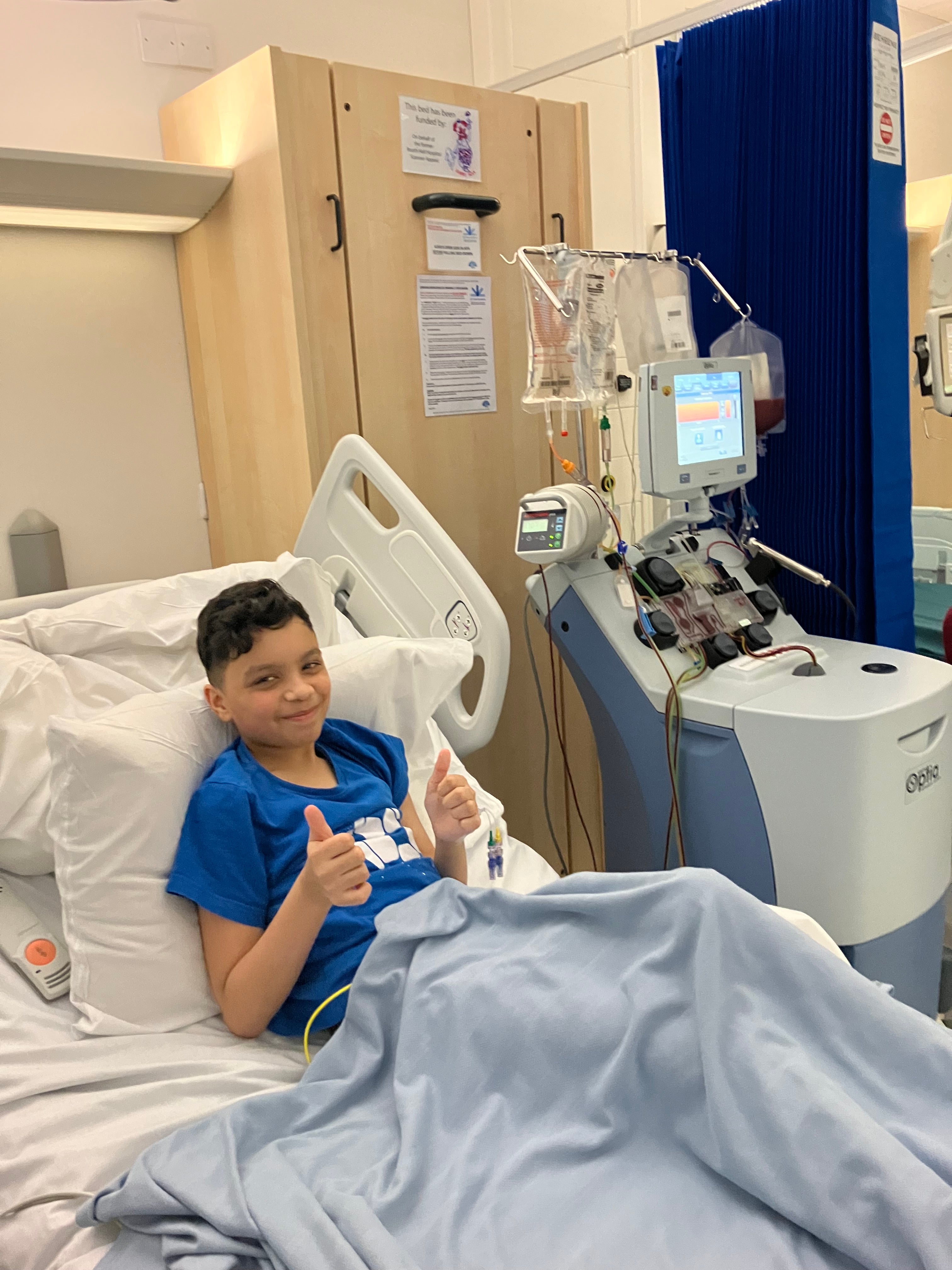 Boy becomes first in UK to receive revolutionary gene-editing treatment