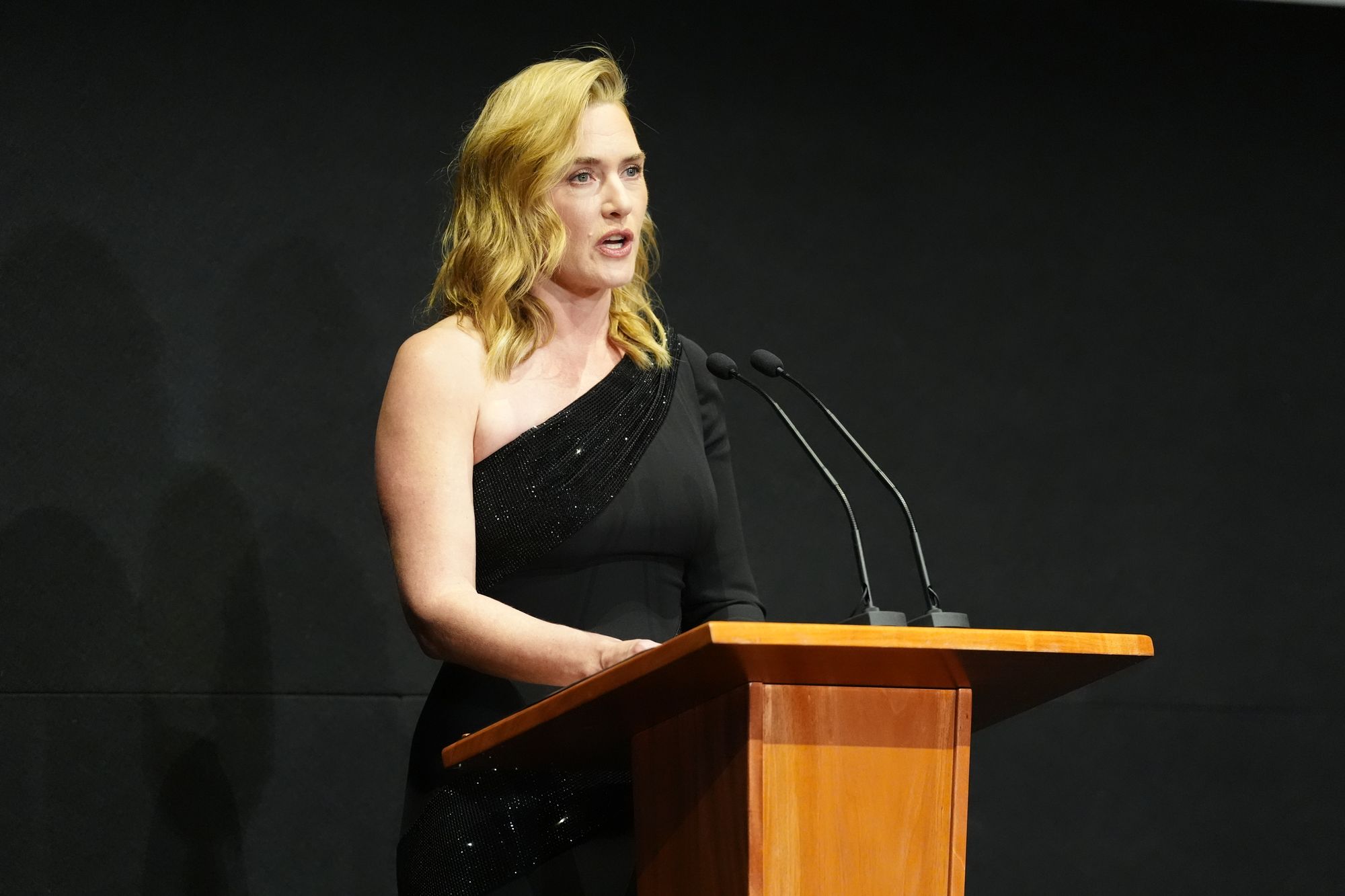 Kate Winslet talked about the documentary filmed at Windsor Castle on Wednesday
