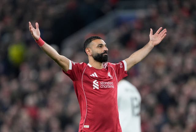 <p>Mohamed Salah scored his first goal since November in the win</p>