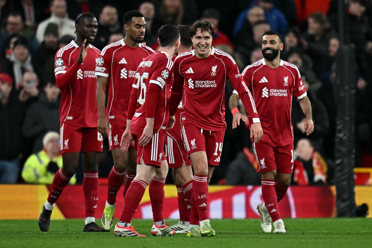 Liverpool vs Qarabag live: Reds secure Champions League knockout spot but Newcastle enter play-offs