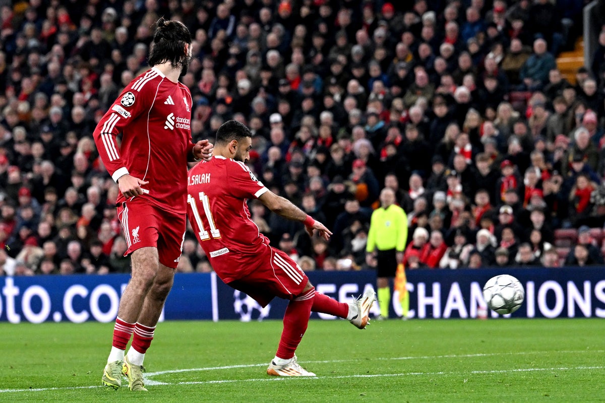 Mohamed Salah scores first goal since November in Qarabag rout