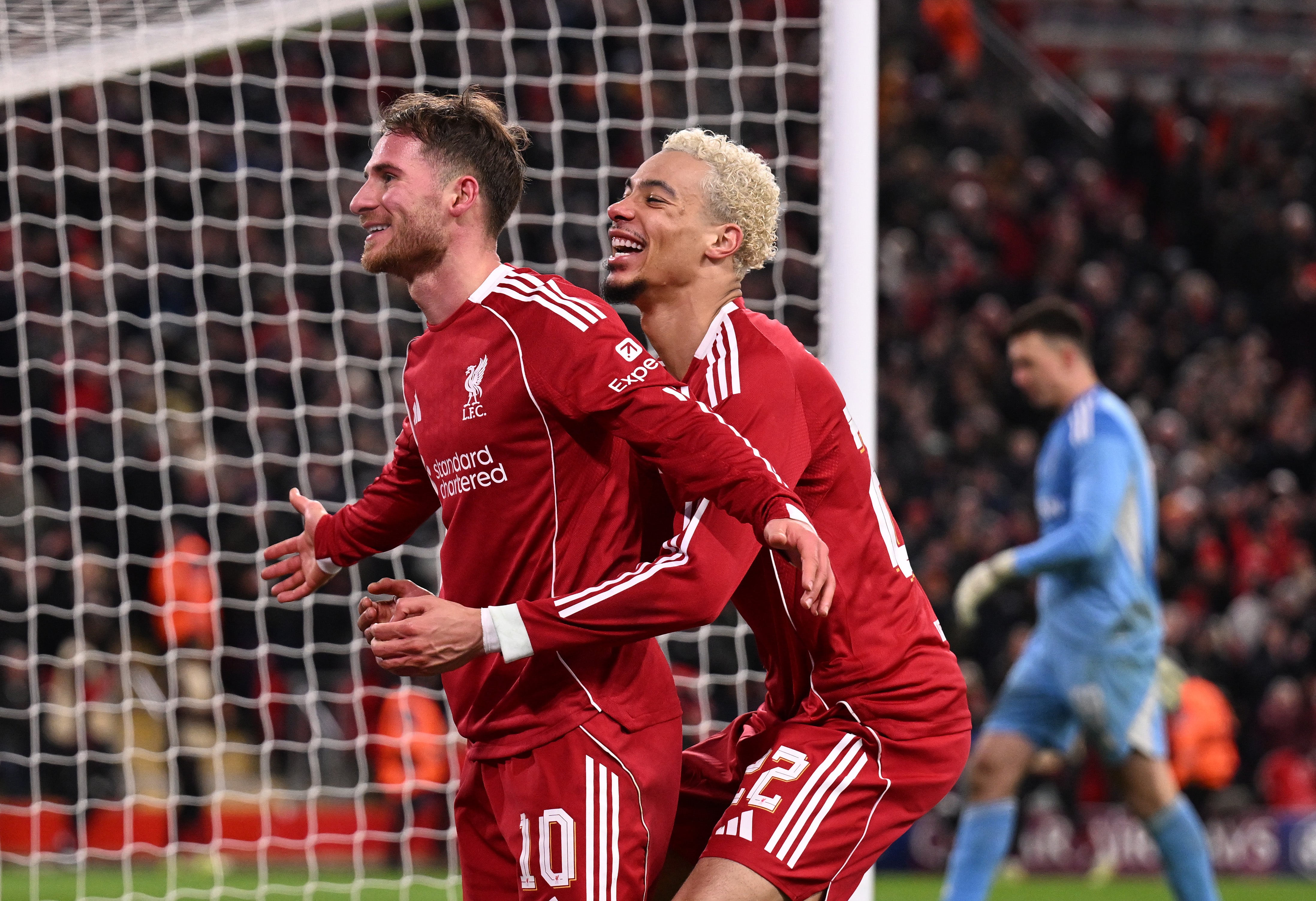 Alexis Mac Allister bagged a brace in Liverpool’s six-goal rout of Qarabag