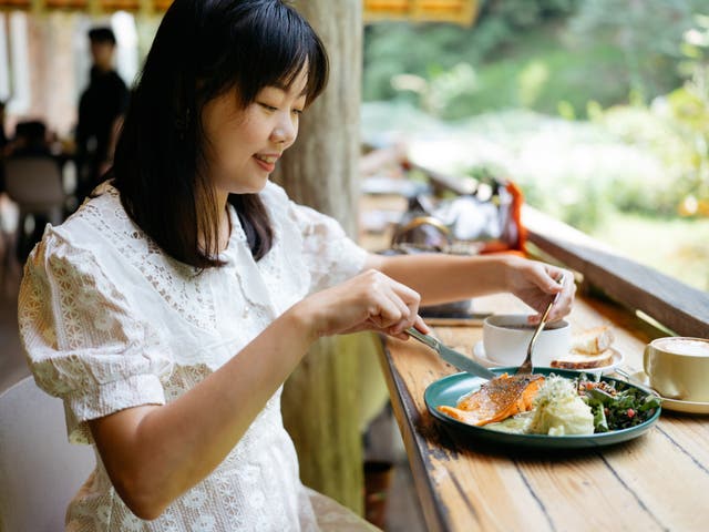 <p>Eating salmon and eggs can provide you with beneficial protein and nutrients. But experts say salmon is the best pick for people looking to lower blood pressure</p>