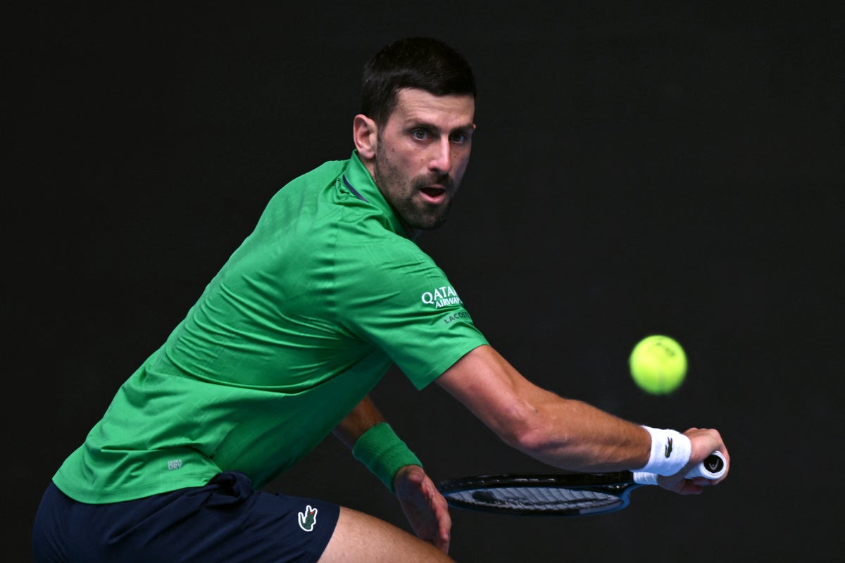 Djokovic v Musetti live: Australian Open live score updates as Italian wins first set of quarter-final