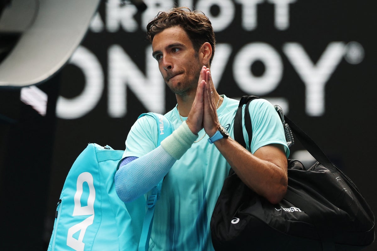 Djokovic v Musetti live: Australian Open live score updates as Italian retires while two sets up