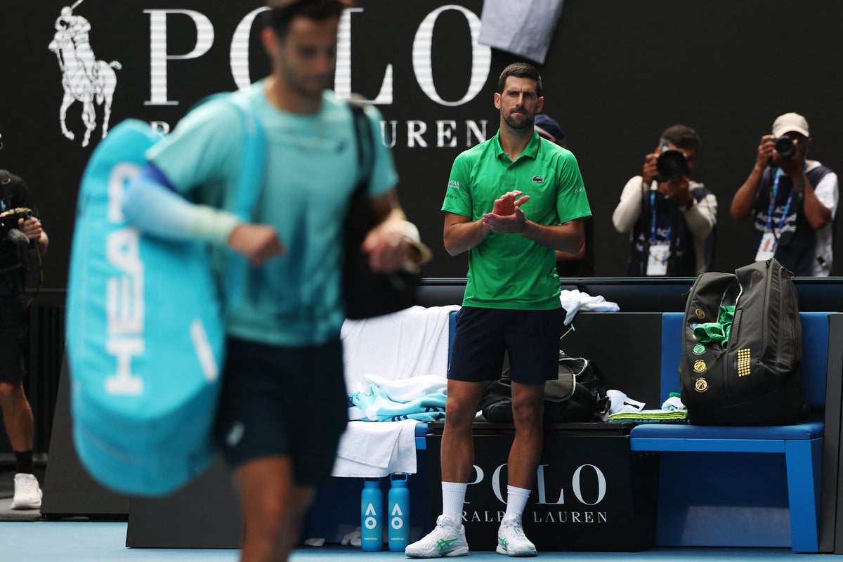 Novak Djokovic’s historic Australian Open bid is turning into a tournament of luck