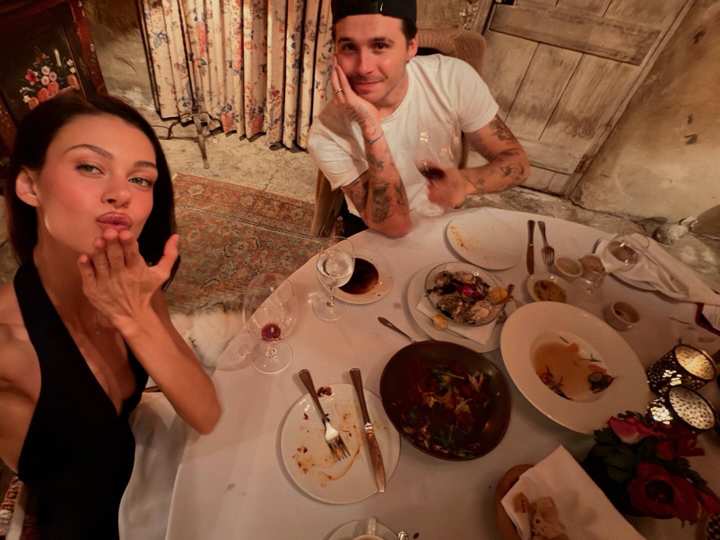 Brooklyn Beckham and Nicola put on united front in new pictures