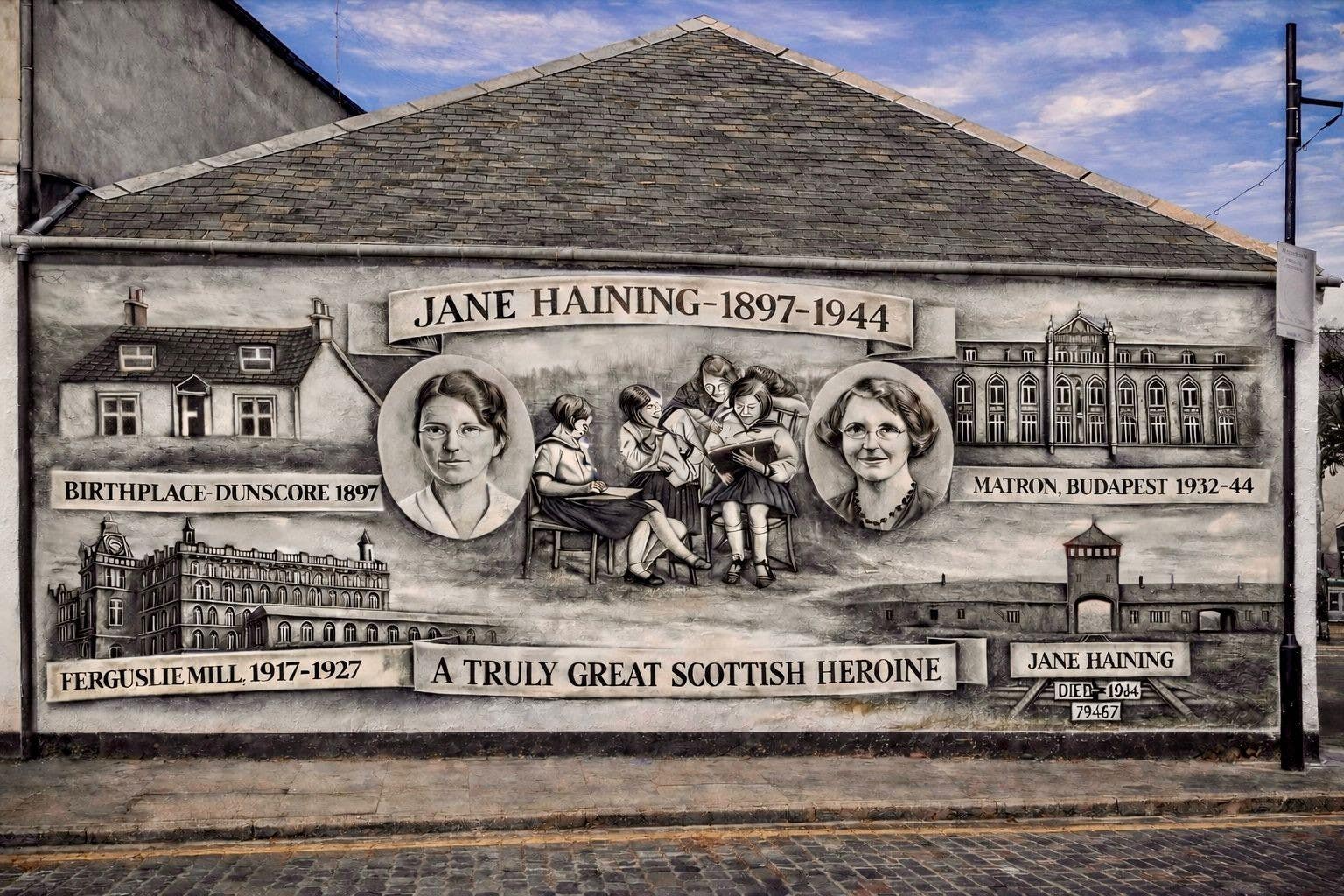 The artwork for the proposed mural in Paisley has been unveiled (Cameron Brooks/Church of Scotland)
