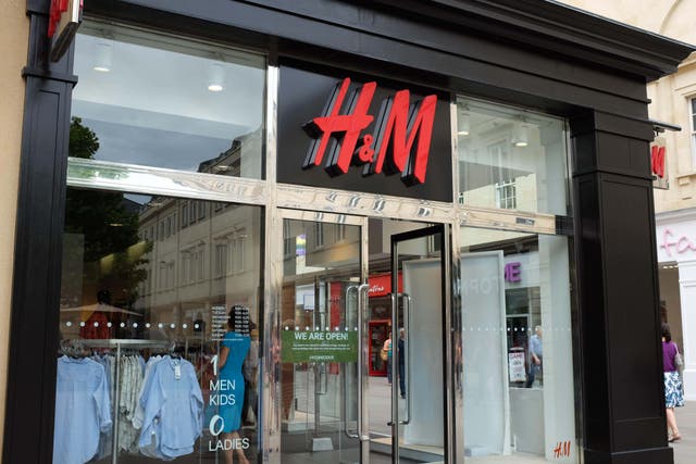 H&M has delivered a jump in annual earnings, but revealed a recent sales slowdown (Alamy/PA)