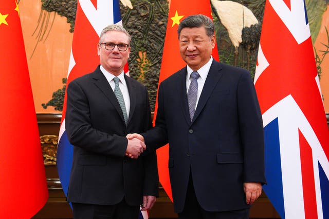 <p>Keir Starmer’s trip to China is the first by a UK prime minister since 2018</p>