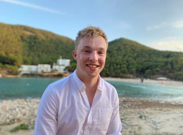 <p>Arthur Joustra, 27, is a doctor but thinks he will never pay back his student loan</p>