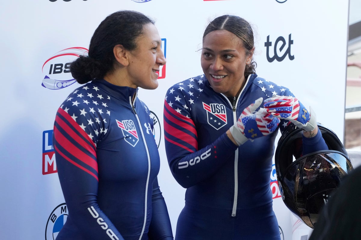 A pre-Olympic treat for the US women's bobsled and skeleton teams: They got their hair done
