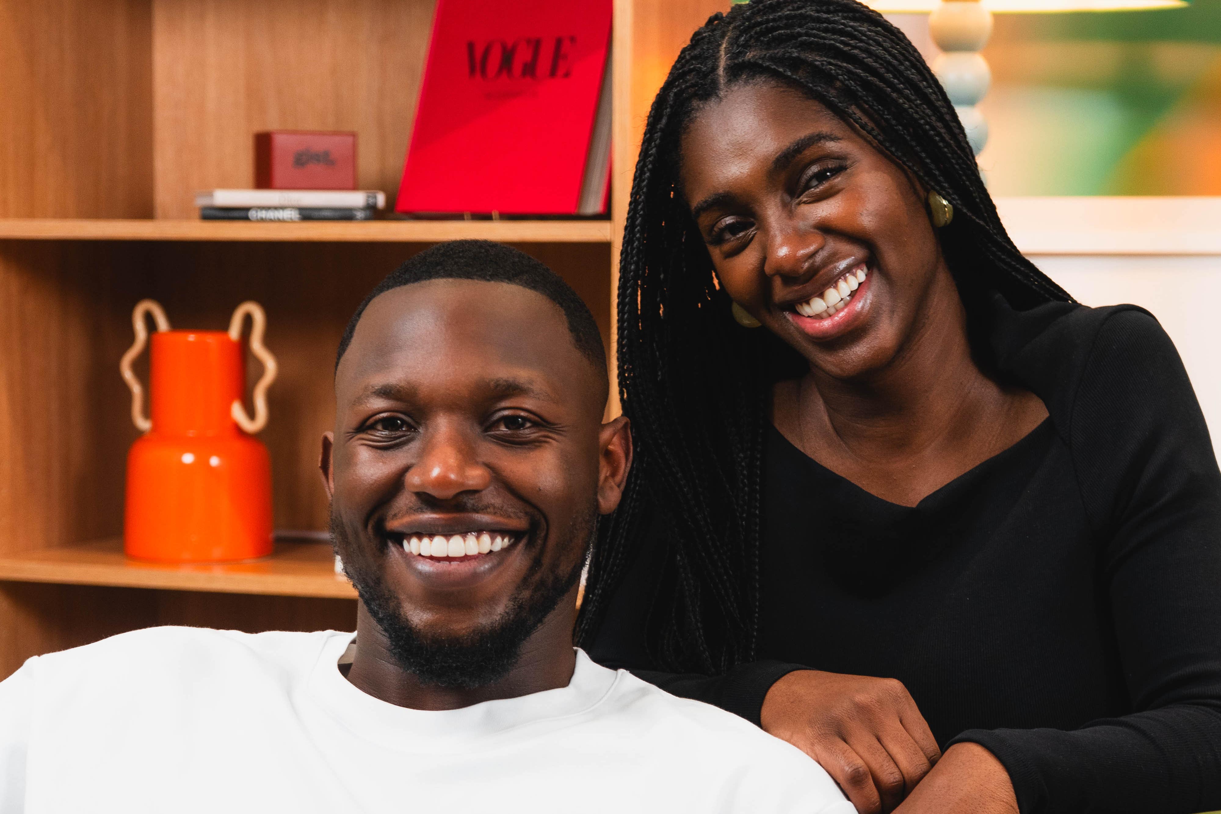 Isaac and Lowellyn Peters are the hosts of gist The Pod (Kemi Adeeko/Jemi Studios)