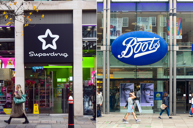 <p>High-street pharmacy giants Boots and Superdrug have been accused of misleading customers</p>