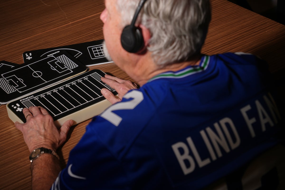Breakthrough device will allow blind fans to experience the Super Bowl through touch