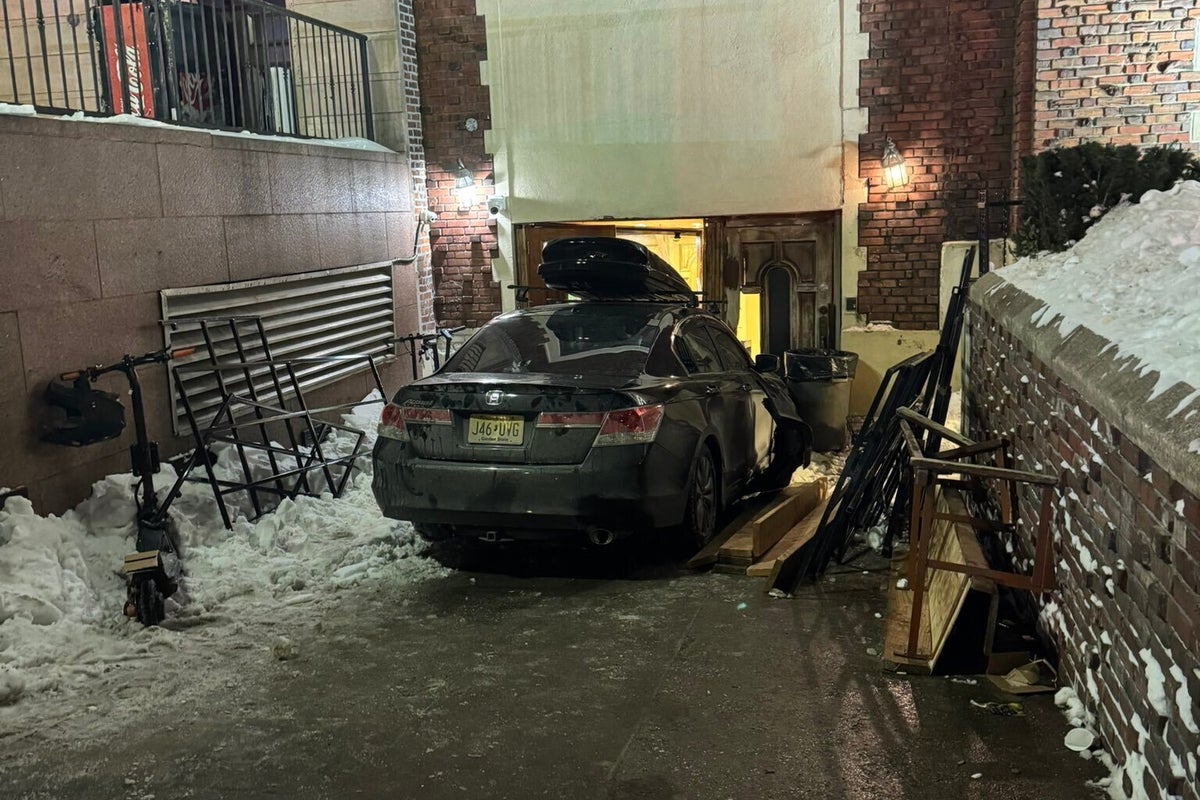 Driver rams into Chabad headquarters sparking ‘hate crime’ probe