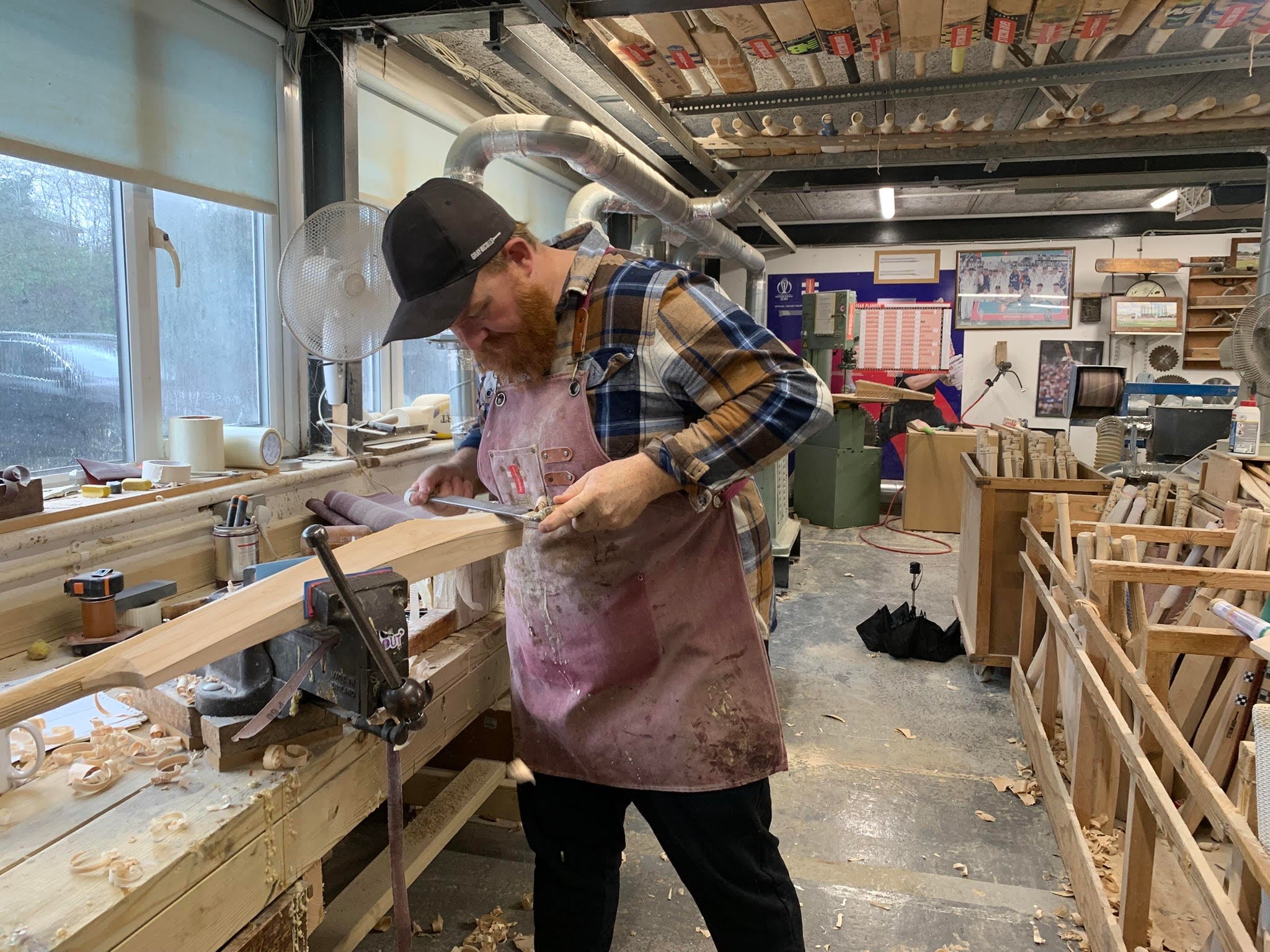 Gray-Nicolls hand-craft their bats to ensure quality and specificity