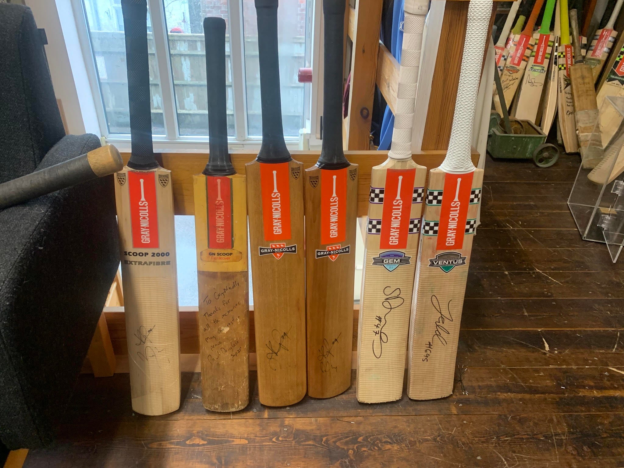 Gray-Nicolls have been leading bat-makers for decades