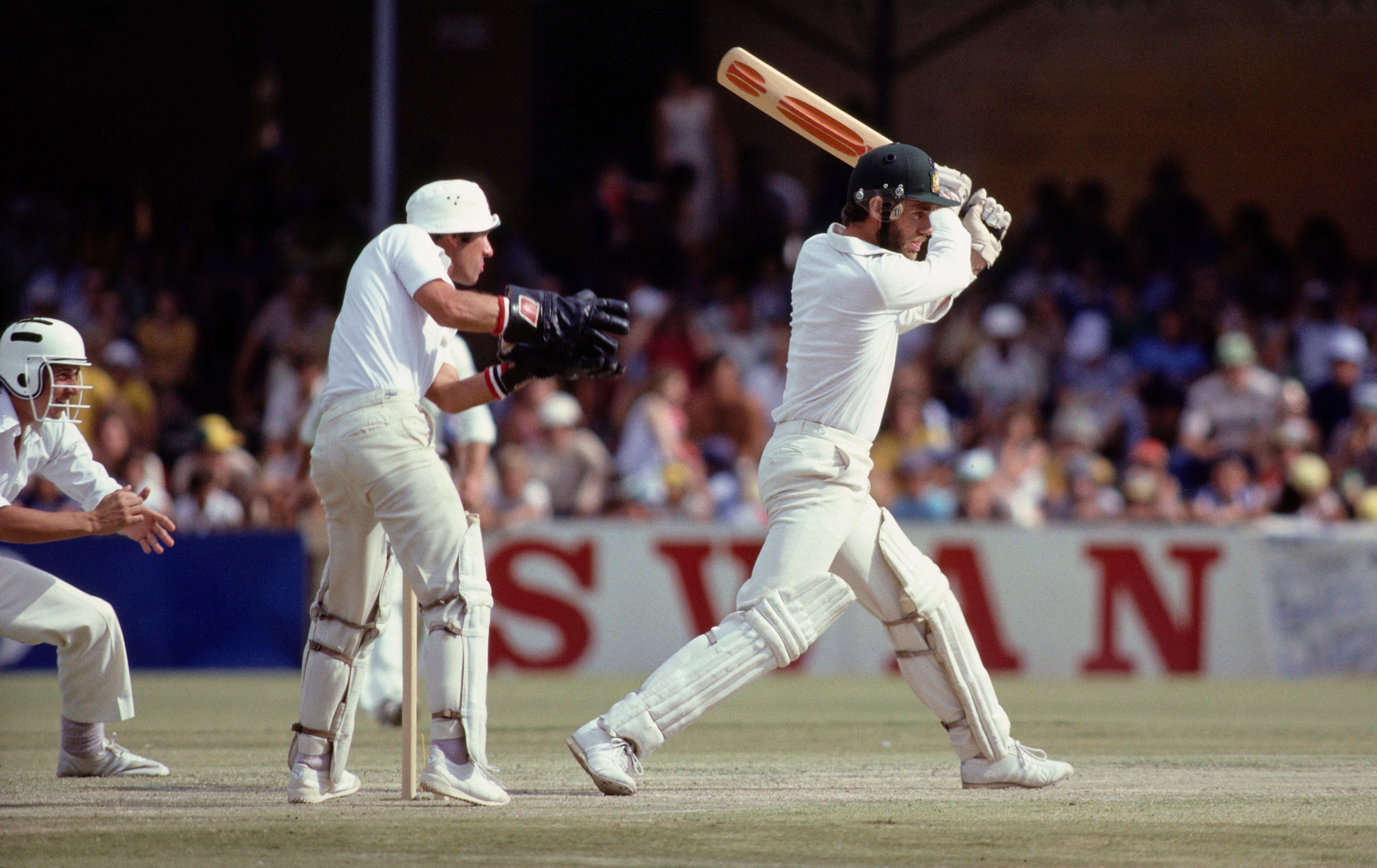 The Gray-Nicolls Scoop, as used here by Greg Chappell, is perhaps cricket's most iconic bat
