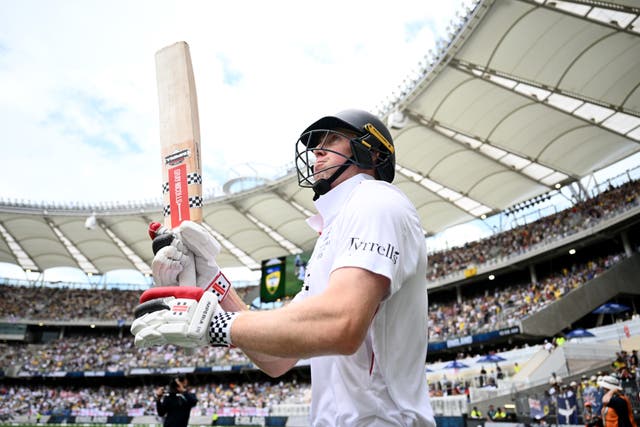 <p>England opener Zak Crawley is a Gray-Nicolls athlete</p>