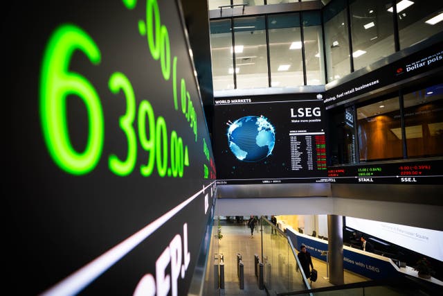 London Stock Exchange in the City of London (James Manning/PA)