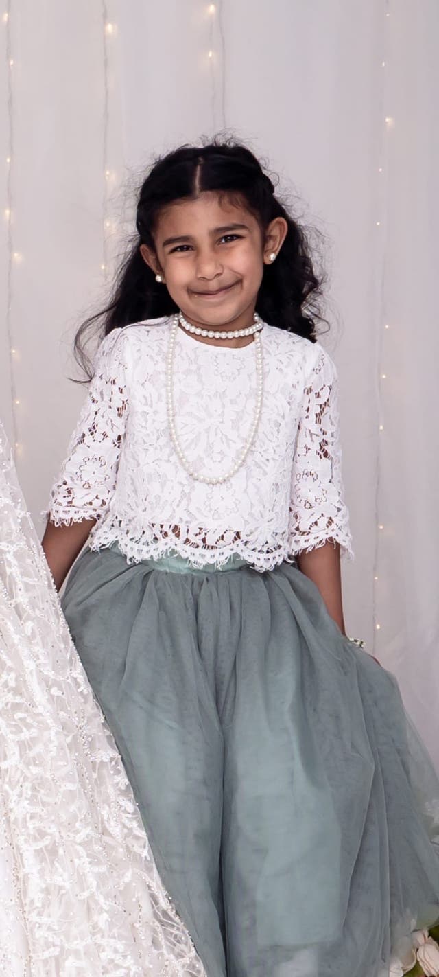 <p>Inaayah Makda went missing after she was struck by a wave as she sat on rocks on a beach in Casablanca  </p>