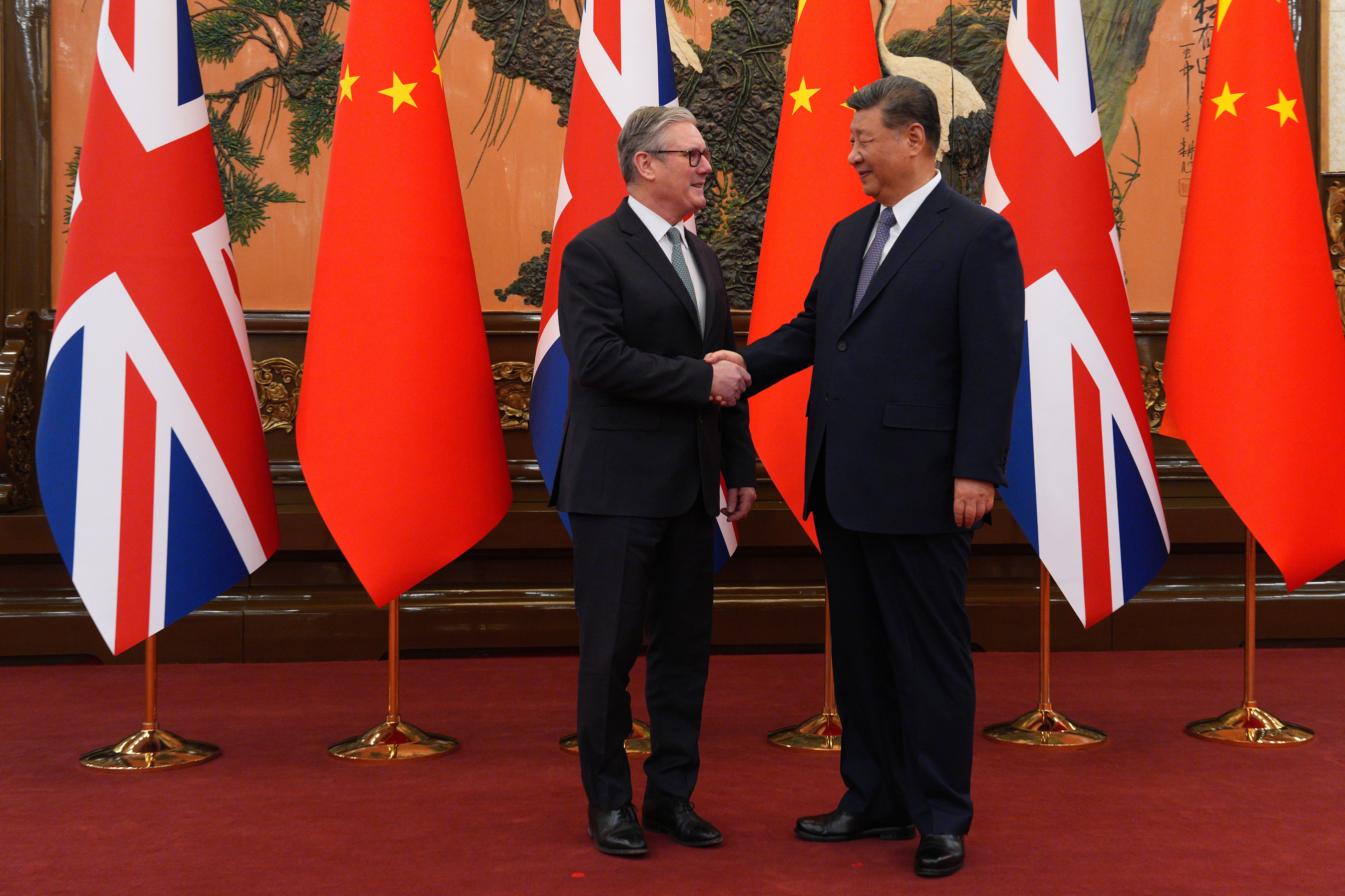 Keir Starmer’s trip to China is the first to be made by a UK prime minister since 2018