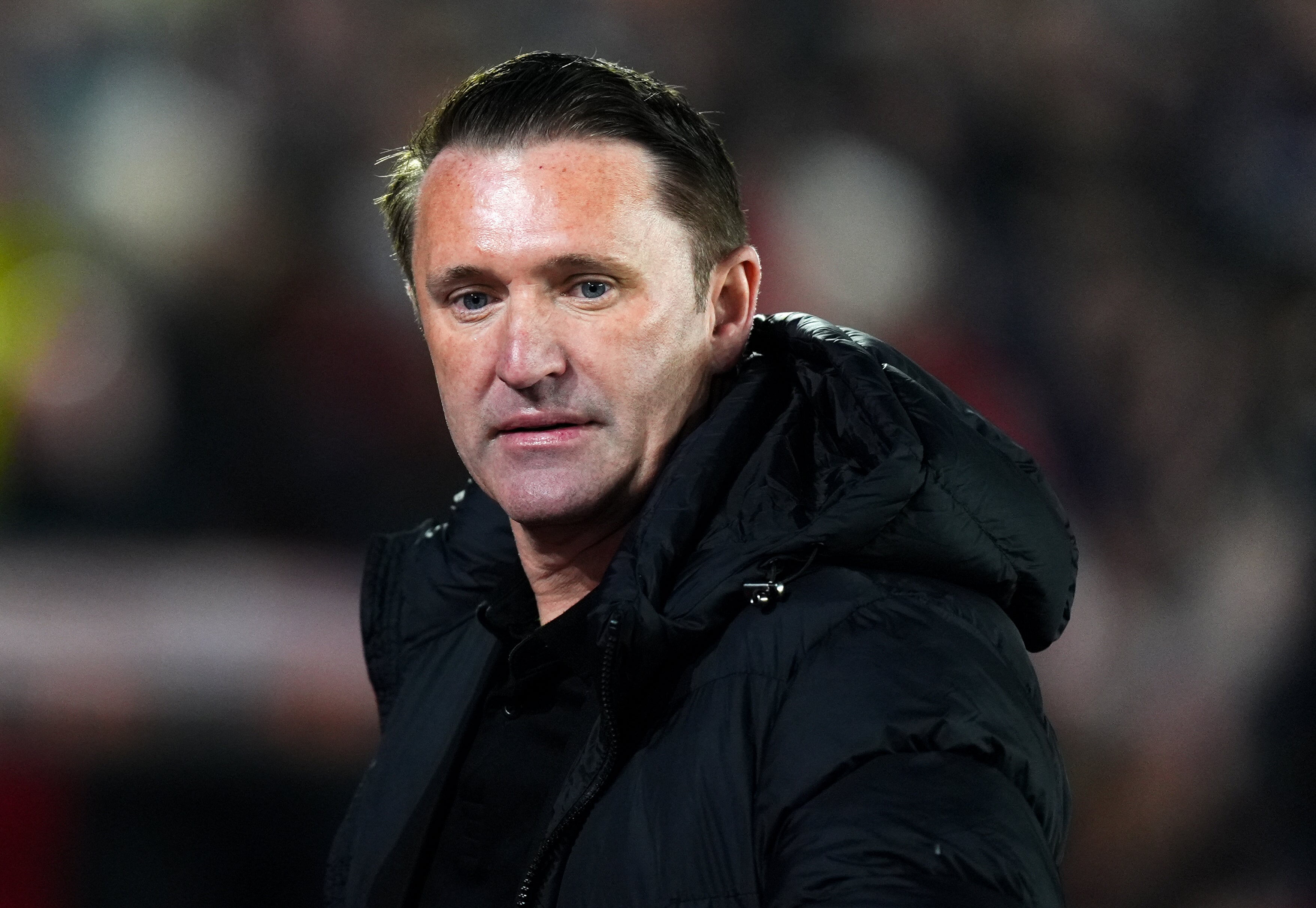 Robbie Keane, técnico do Ferencvaros, no City Ground