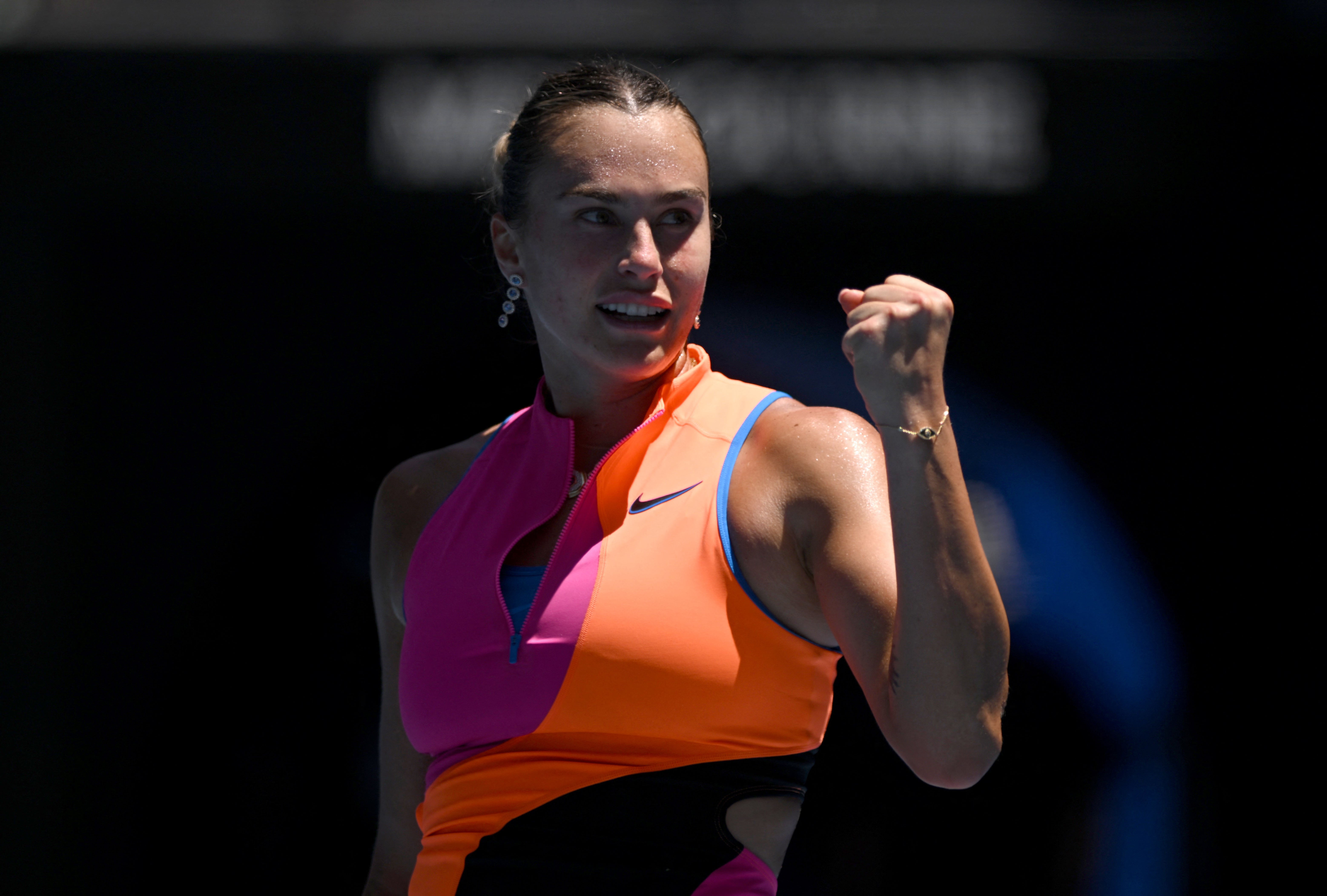 Aryna Sabalenka takes on Elina Svitolina in the Australian Open semi-finals
