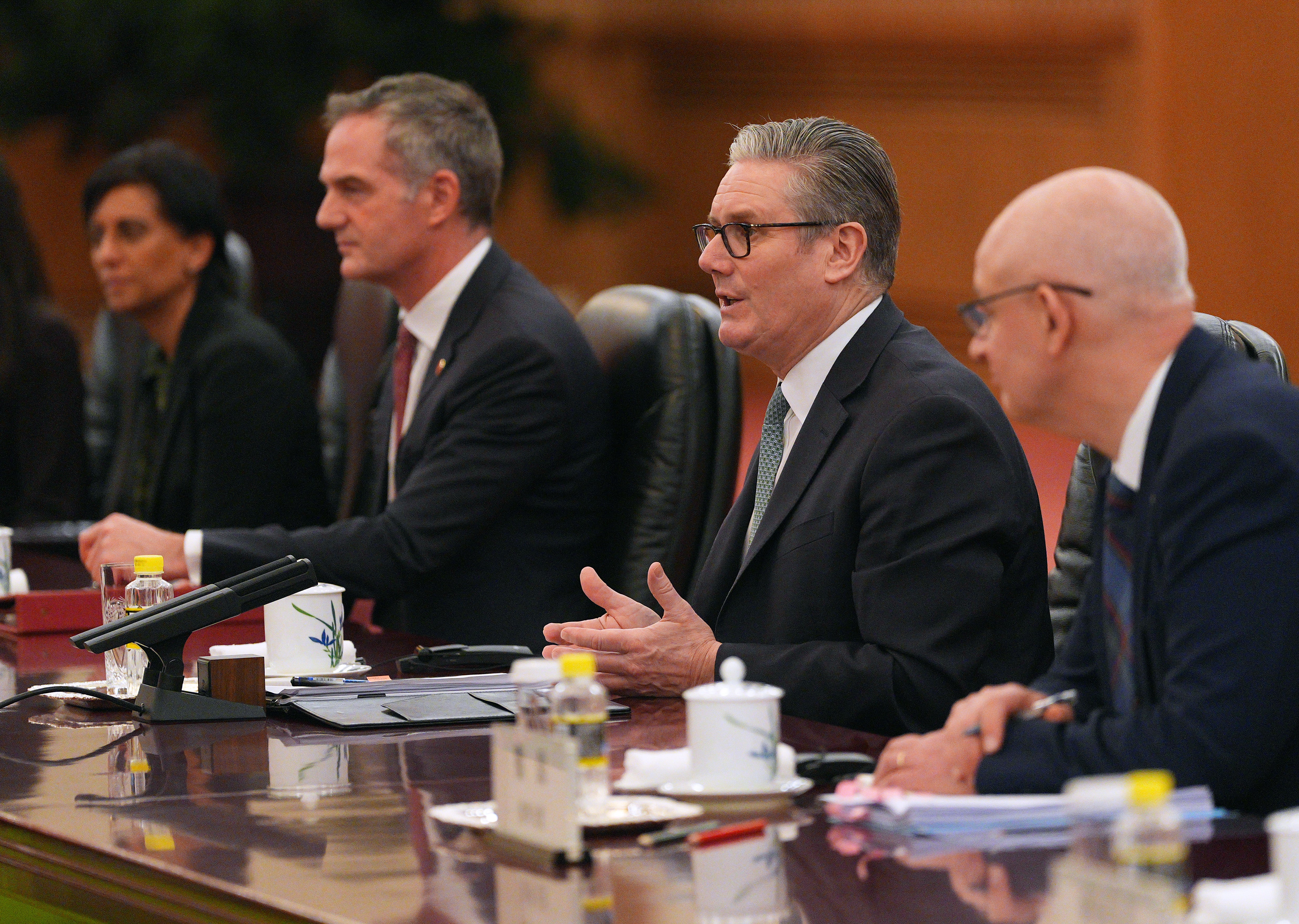 <p>Sir Keir Starmer met with Chinese President Xi Jinping in Beijing</p>