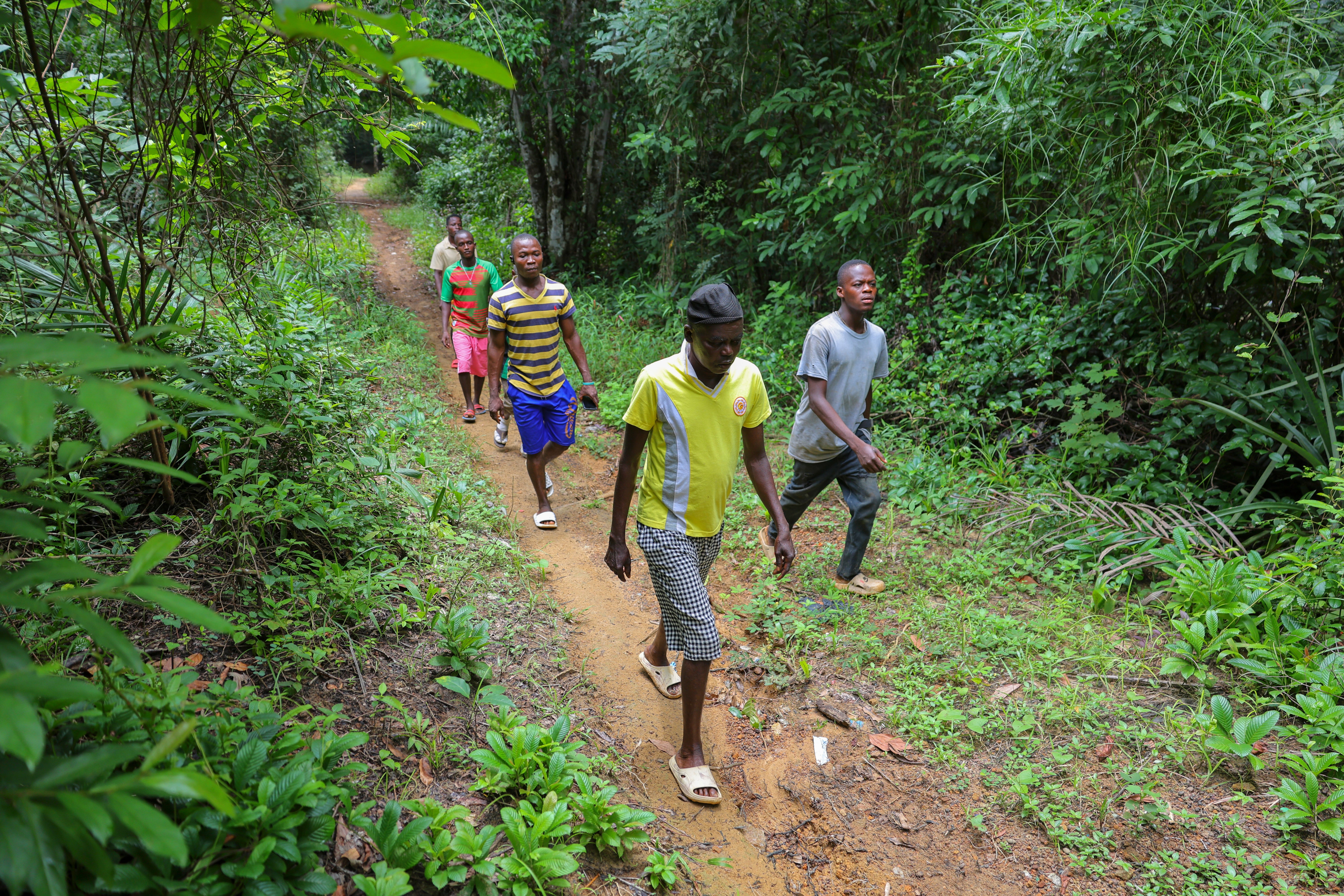 Liberia Gold Mining Spills