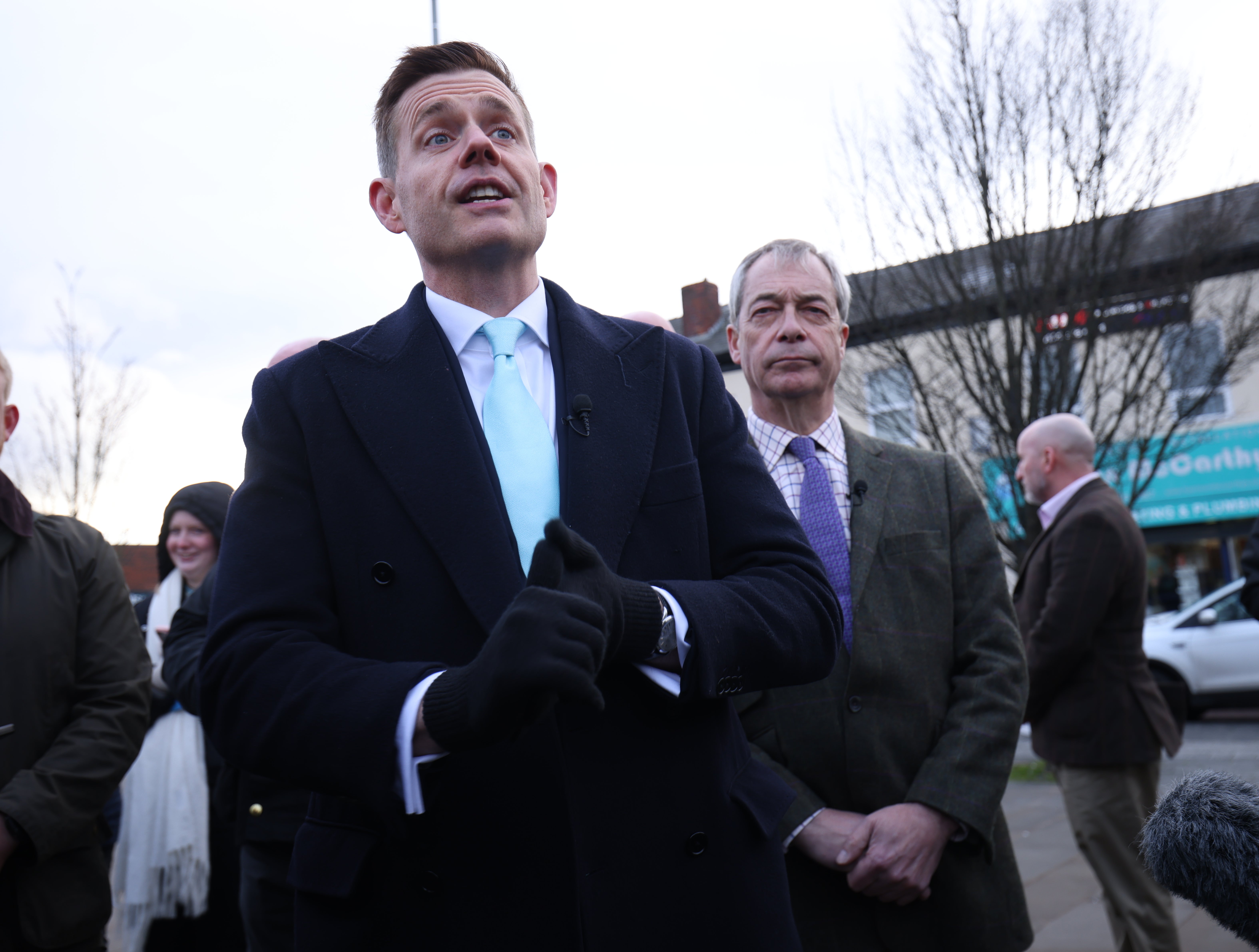 <p>Matt Goodwin is the party’s candidate for the Gorton and Denton by-election (James Speakman/PA)</p>