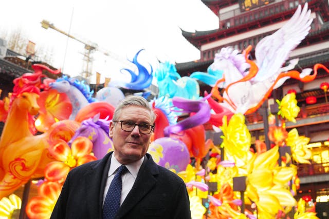 <p>Keir Starmer on his trip to China</p>