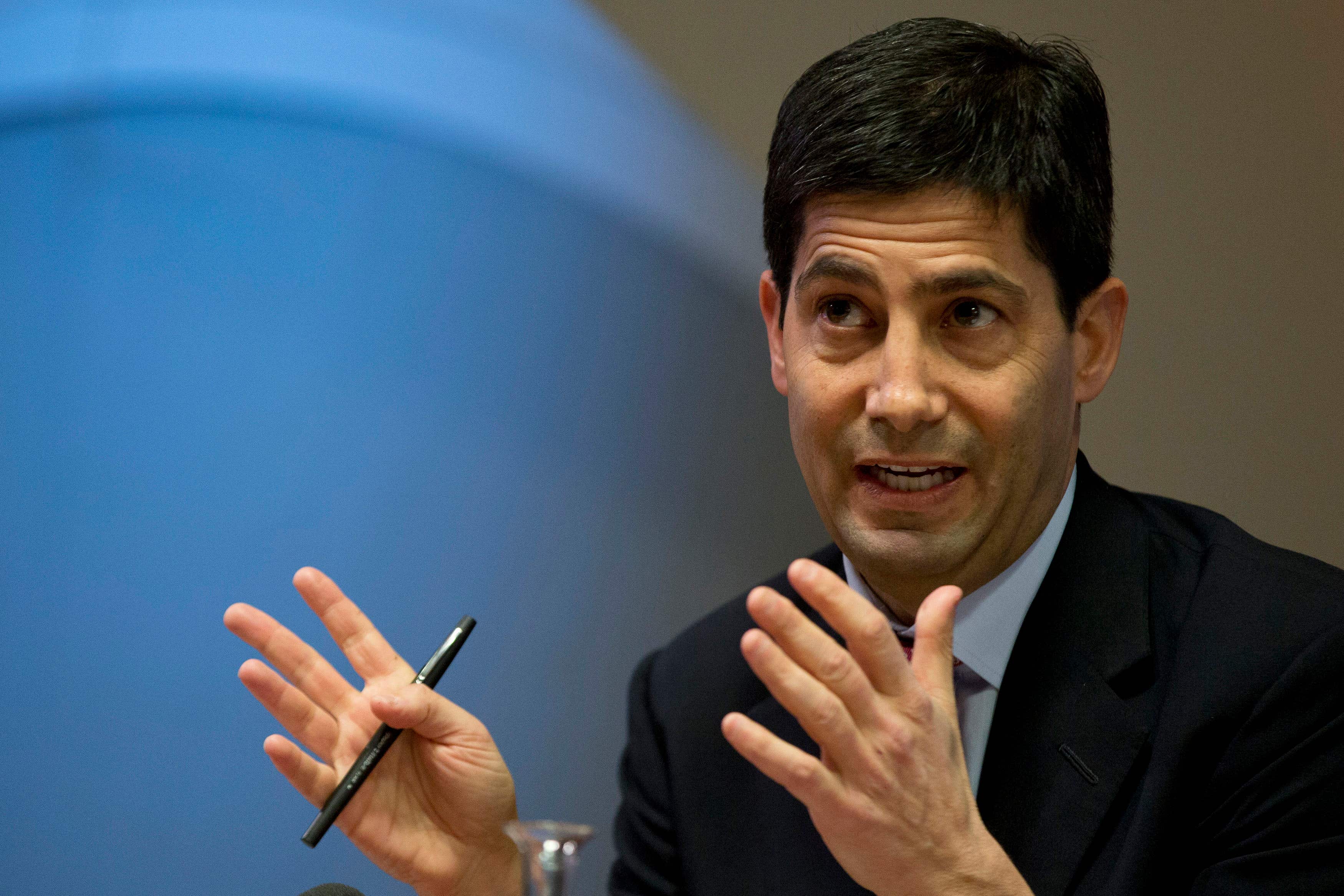 Former Fed governor Kevin Warsh has been nominated by Donald Trump to replace its current chairman (Alastair Grant/PA)