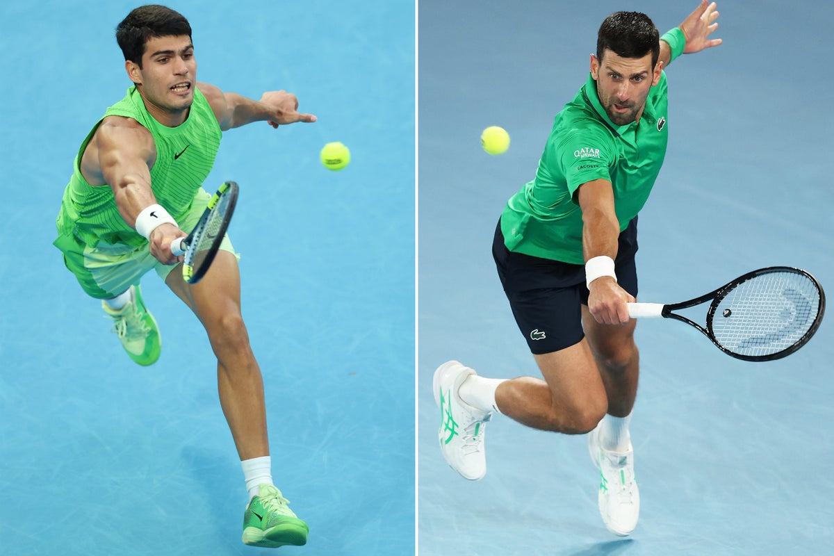 Novak Djokovic v Carlos Alcaraz start time and how to watch Australian Open final