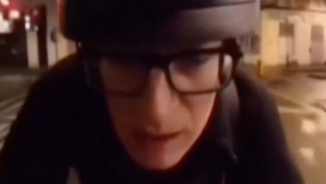 <p>Jeremy Vine confronted by 'Britain's angriest cyclist' in explicit rant</p>