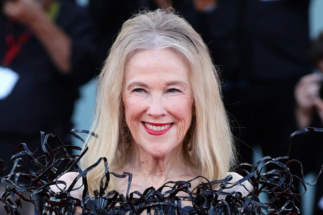 <p>Catherine O'Hara, who has died at the age of 71, pictured in 2024 at the premiere of 'Beetlejuice Beetlejuice' at the Venice International Film Festival</p>