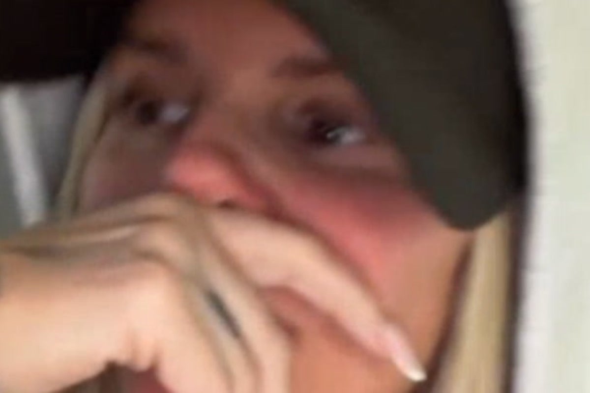 Kerry Katona treated in hospital corridor as she issues tearful health update