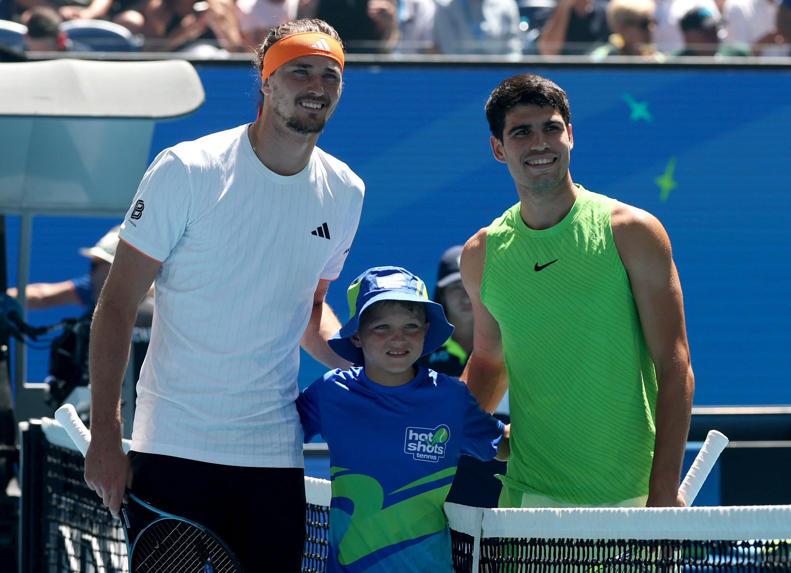 Carlos Alcaraz bids for his first Australian Open final against Alexander Zverev