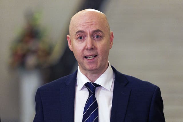 New Ulster Unionist Party leader-elect Jon Burrows has enjoyed a meteoric rise in politics (Liam McBurney/PA)