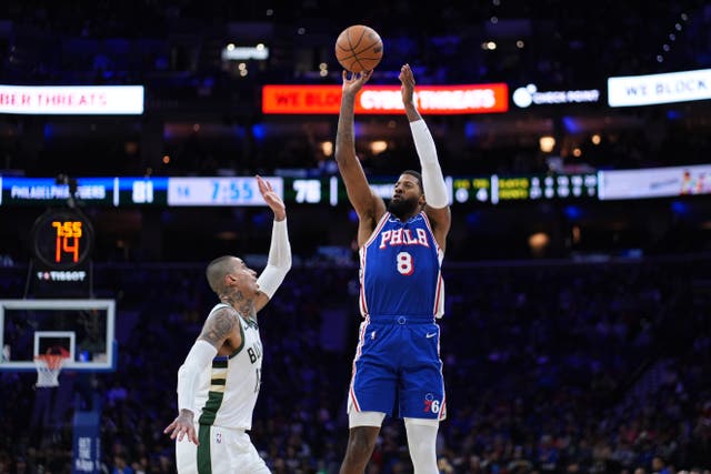 76ERS SUSPENSIÓN-GEORGE